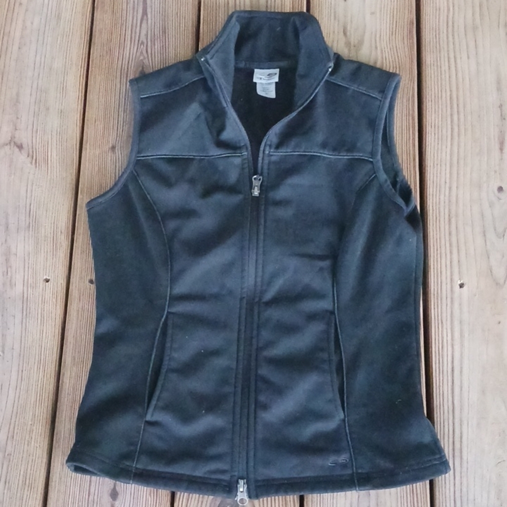 Champion women's black stretch vest size xs